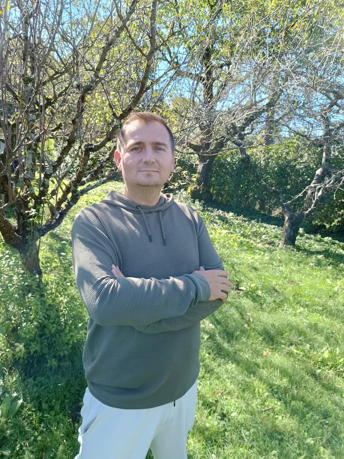 Primož Groblar v naravi